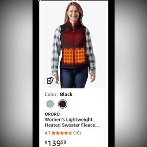 ORORO Women’s Heated Vest